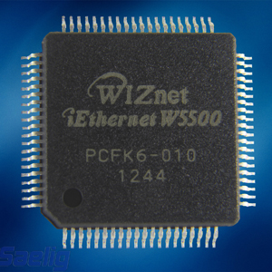 foto Chip Ethernet para el Internet de las Cosas.